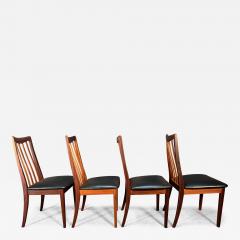 G Plan Set of Four Vintage British Mid Century Modern Teak Dining Chairs by G Plan - 3501615
