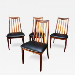 G Plan Set of Four Vintage British Mid Century Modern Teak Dining Chairs by G Plan - 3501616