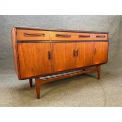 G Plan VINTAGE BRITISH MID CENTURY MODERN COMPACT TEAK FRESCO CREDENZA BY G PLAN - 3255457