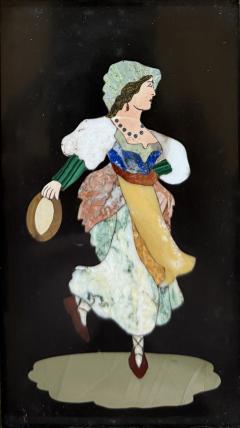 G Ugolini Pietra Dura Female Dancer  - 4797062