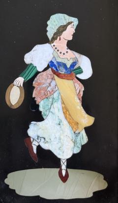 G Ugolini Pietra Dura Female Dancer  - 4797063