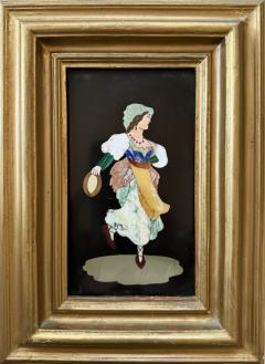 G Ugolini Pietra Dura Female Dancer  - 4797067