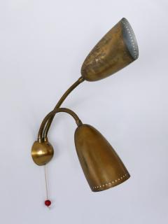 G nter Trieschmann Rare Mid Century Modern Wall Lamp or Sconce by G nter Trieschmann Germany 1950s - 4030821