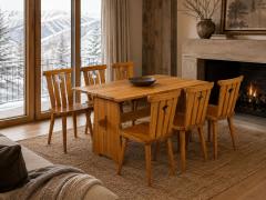 G ran Malmvall Dining Table Pine Sweden 1970s - 4750485
