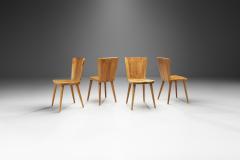 G ran Malmvall G ran Malmvall 501 Pine Dining Chairs for Svensk Fur Sweden 1950s - 2284120