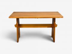 G ran Malmvall G ran Malmvall Dining Table and Six Chairs Pine Sweden 1970s - 4751415