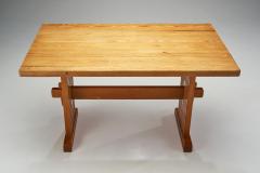 G ran Malmvall G ran Malmvall Swenks Fur Dining Table Sweden 1950s - 2365025