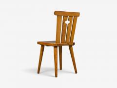 G ran Malmvall Six Dining Chairs Pine Sweden 1970s - 4751181