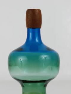 G ran W rff G ran W rff Pukeberg Colorful Tropico Carafe Glass Bottle Decanter Sweden 1960 - 4052349