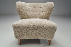 G sta Jonsson G sta Jonsson Lounge Chair from J nk ping Sweden 1940s - 4365551