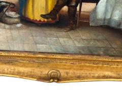 GEORGE FRANK BOBHOLZ THE PALM READER PAINTING CESARE AUGUSTE DETTI PAINTED BY GEORGE FRANK BOBHOLZ - 4535028