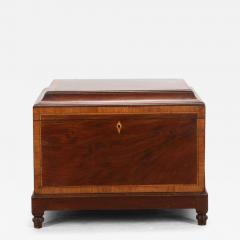 GEORGE III MAHOGANY WINE CELLARETTE - 3681524