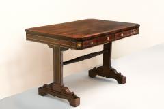 GEORGE IV ROSEWOOD LIBRARY TABLE Circa 1825 - 704883