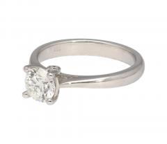 GIA Certified 0 81 Carat G VS2 Round Cut Diamond Engagement Ring - 3661313