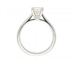 GIA Certified 0 81 Carat G VS2 Round Cut Diamond Engagement Ring - 3661317