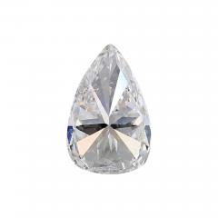 GIA Certified 3 18 Carat D Color SI2 Clarity Pear Brilliant Cut Loose Diamond - 3742683