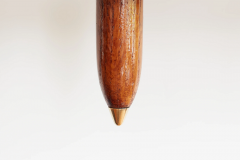 GIANT 1930S ITALIAN WOOD CHANDELIER - 3662915