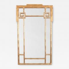 GILT FINISH FAUX BAMBOO WALL MIRROR - 3614804