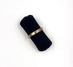 GOLD HAMMERED BAND RING - 3642695