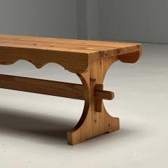 GP Swedish Mid Century Modern Bench Pine Sweden 1978 - 3636202