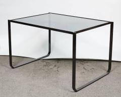GREAT SET OF THREE ITALIAN MODERNIST ENAMEL STEEL NESTING TABLES - 2340589