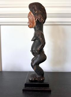 Gabon Punu Ancestor Female Figure on Custom Stand - 4446430