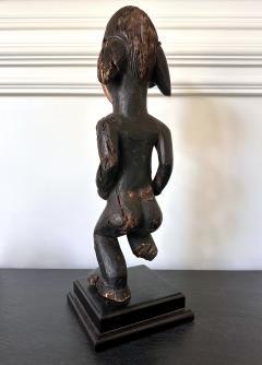 Gabon Punu Ancestor Female Figure on Custom Stand - 4446432