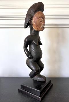 Gabon Punu Ancestor Female Figure on Custom Stand - 4446434