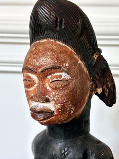 Gabon Punu Ancestor Female Figure on Custom Stand - 4446435