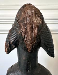 Gabon Punu Ancestor Female Figure on Custom Stand - 4446438