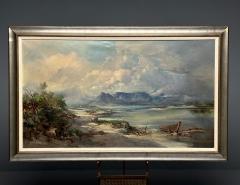 Gabriel Cornelis de Jongh Oil on Canvas Mountain Landscape Signed and Dated - 3608108