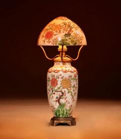 Gabriel Fourmaintraux Mushroom Lamp Art Nouveau Art Deco Porcelain Table Lamp - 3264899