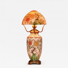 Gabriel Fourmaintraux Mushroom Lamp Art Nouveau Art Deco Porcelain Table Lamp - 3272618