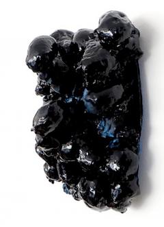 Gabriel J Shuldiner Gabriel J Shuldiner Polymer Resin Black Paint Paintings - 436275