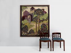 Gabriel Laneyrie petit point needlework panel tapestry 1934 - 4230320