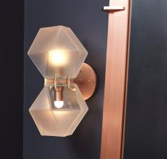 Gabriel Scott Welles Glass Double Wall Sconce - 4283810
