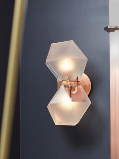 Gabriel Scott Welles Glass Double Wall Sconce - 4283811