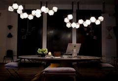 Gabriel Scott Welles Glass Long Chandelier - 4283807