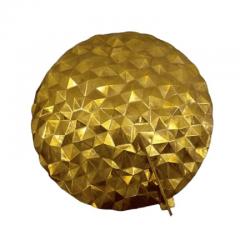 Gabriela Crespi Geometric gold wall light - 3818871