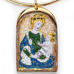 Gabriela Sismann UNIQUE PENDANT WITH A VERY RARE MEDIEVAL MINIATURE - 2173814