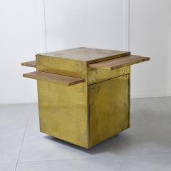 Gabriella Crespi Cube table bar 1970s - 4271959