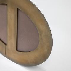 Gabriella Crespi Gabriella Crespi Round Photo Frame in Brass 70s - 4145746