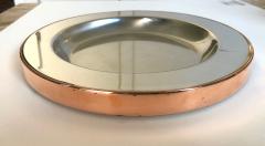 Gabriella Crespi Gabriella Crespi Steel and Copper Charger - 1194405