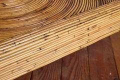 Gabriella Crespi Gabriella Crespi Style Pencil Reed Coffee Table - 4439992