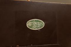 Gabriella Crespi Gabriella Crespi Table Lamp in Walnut Burl and Brass Italy 1970s - 4491681