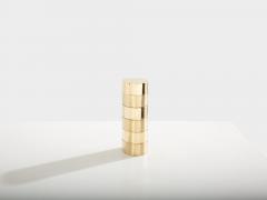 Gabriella Crespi Gabriella Crespi brushed and polished brass box signed 1970 - 4446910