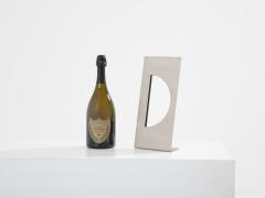 Gabriella Crespi Gabriella Crespi for Christian Dior brushed steel vanity mirror 1970 - 4410042