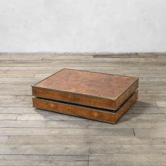 Gabriella Crespi Gabriella Crespi in the Style of Low Table with Sliding Top - 2835249