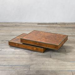 Gabriella Crespi Gabriella Crespi in the Style of Low Table with Sliding Top - 2835251