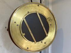 Gabriella Crespi ITALIAN MODERNIST BRASS BALL ROUND MIRROR - 1530223